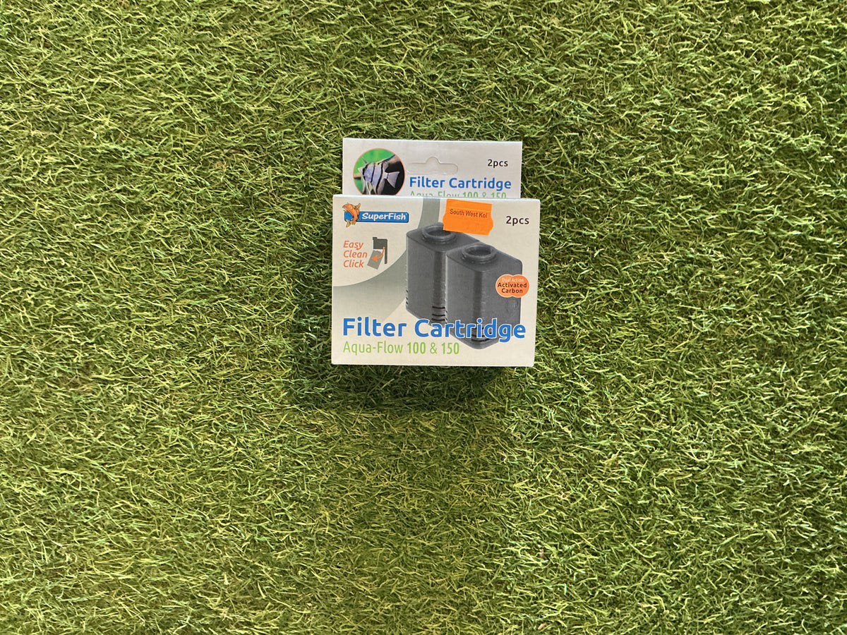 Superfish Filter Cartridge Aqua-Flow 100 & 150 2pc
