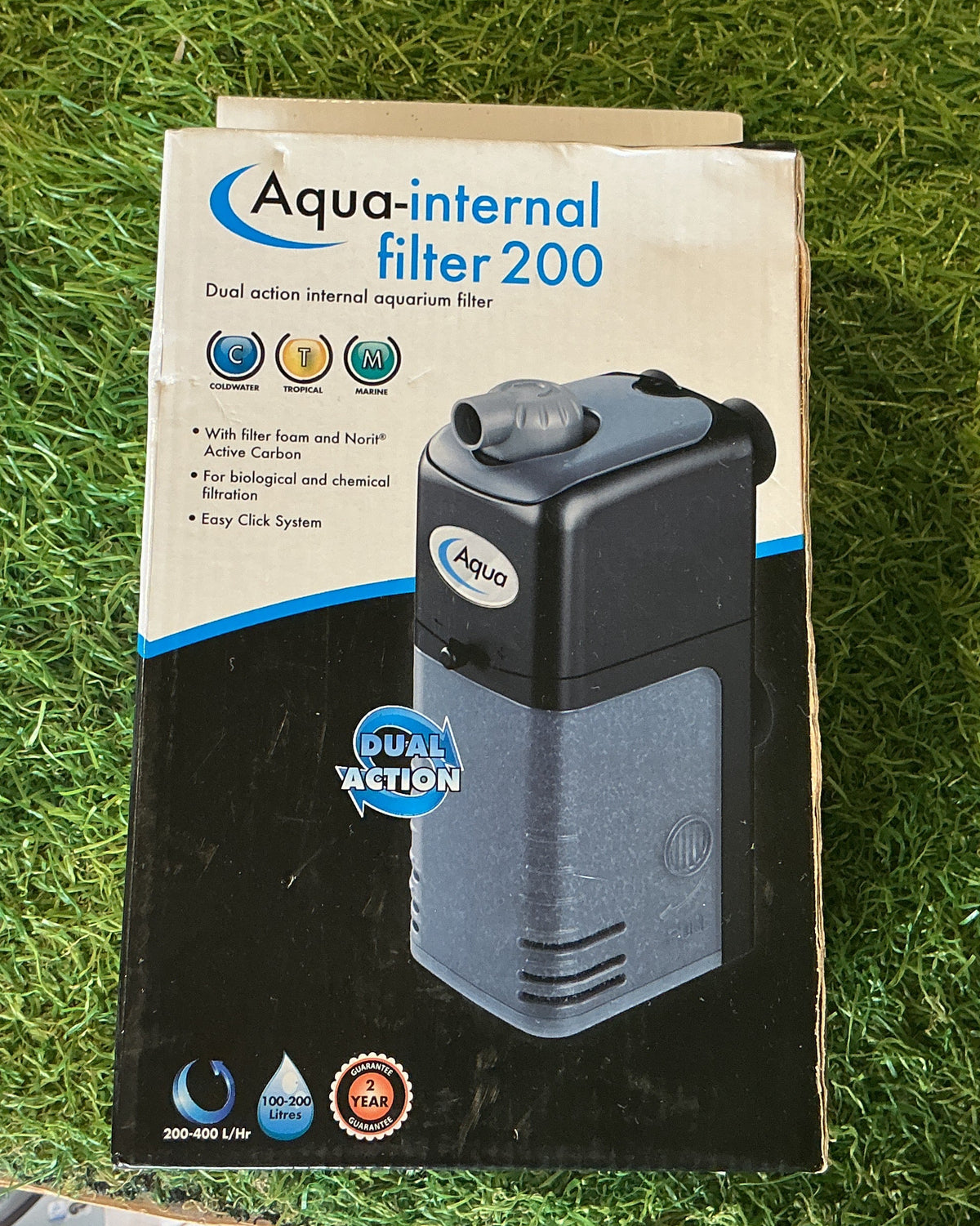 Aqua-internal filter