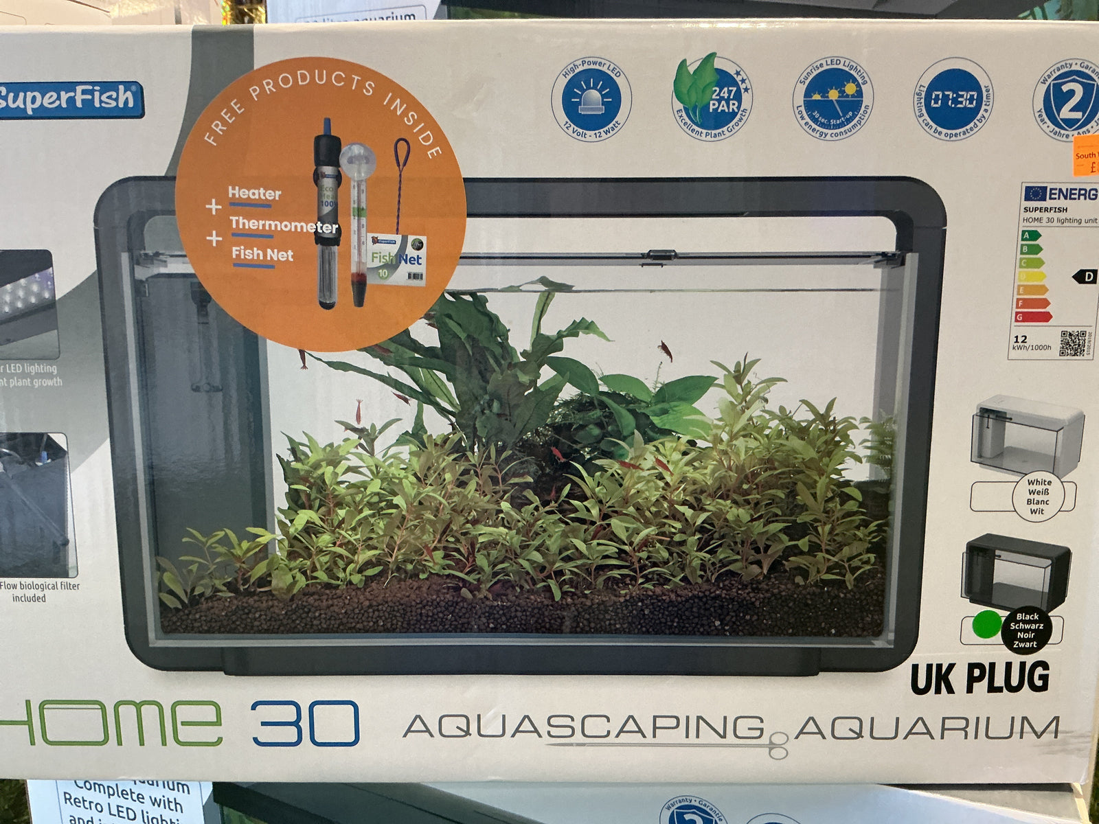 Home aquascaping aquarium