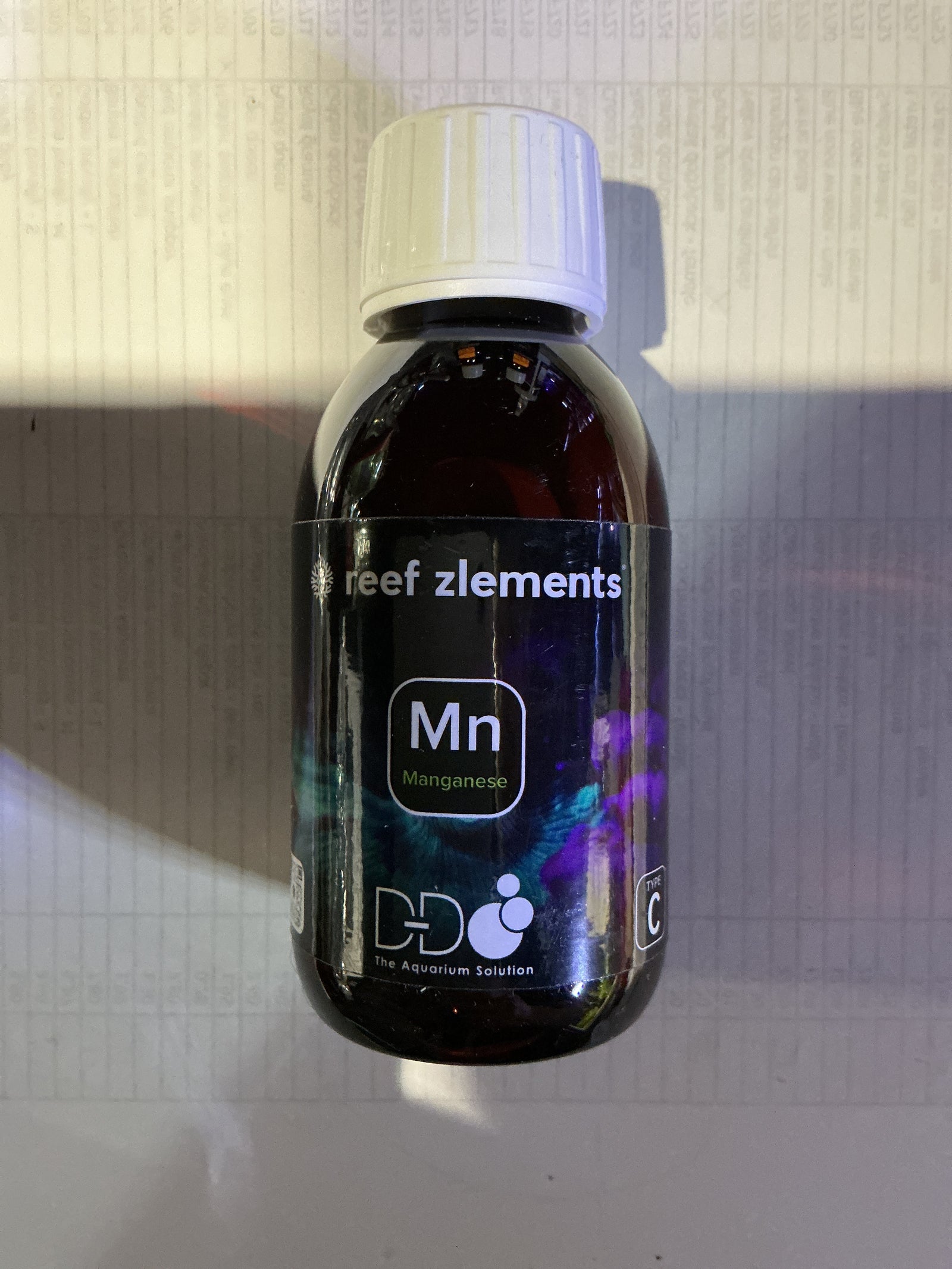 Reef zlements manganese