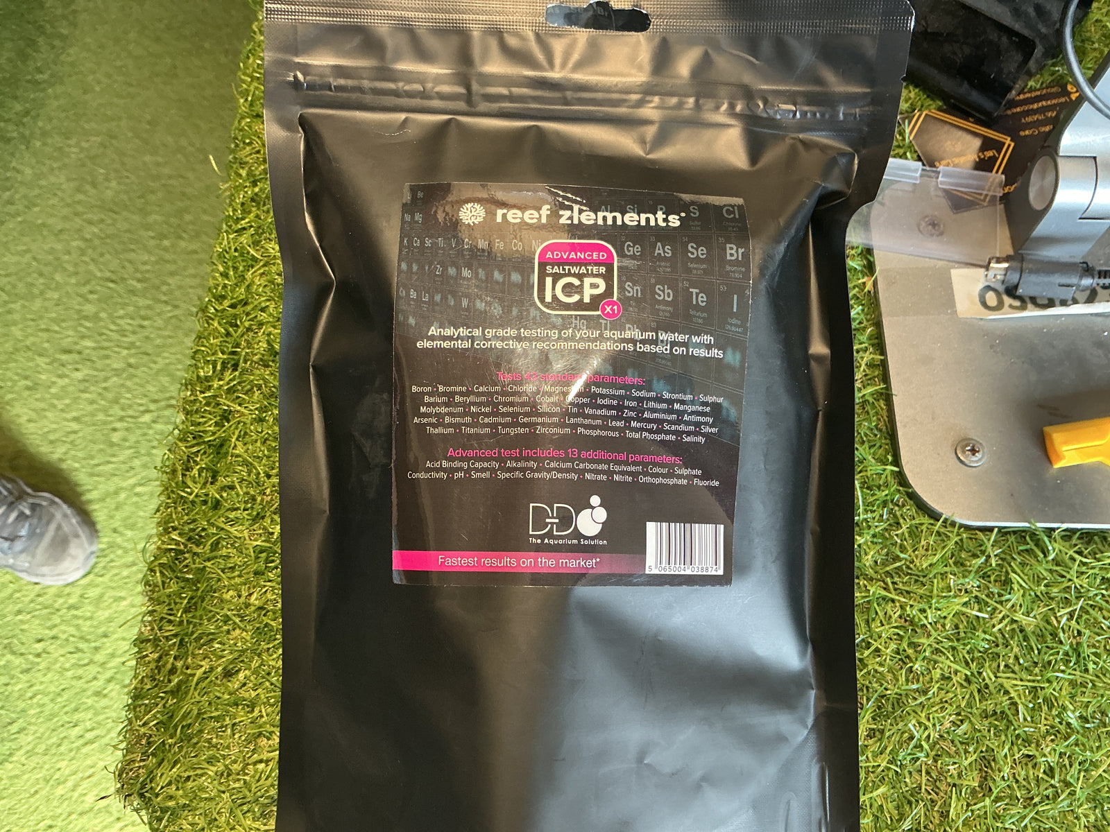 Advanced salt water test icp