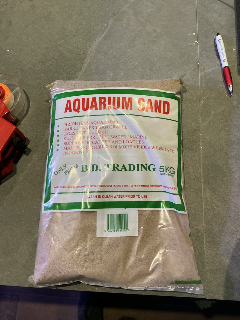 Aquarium sand B.D