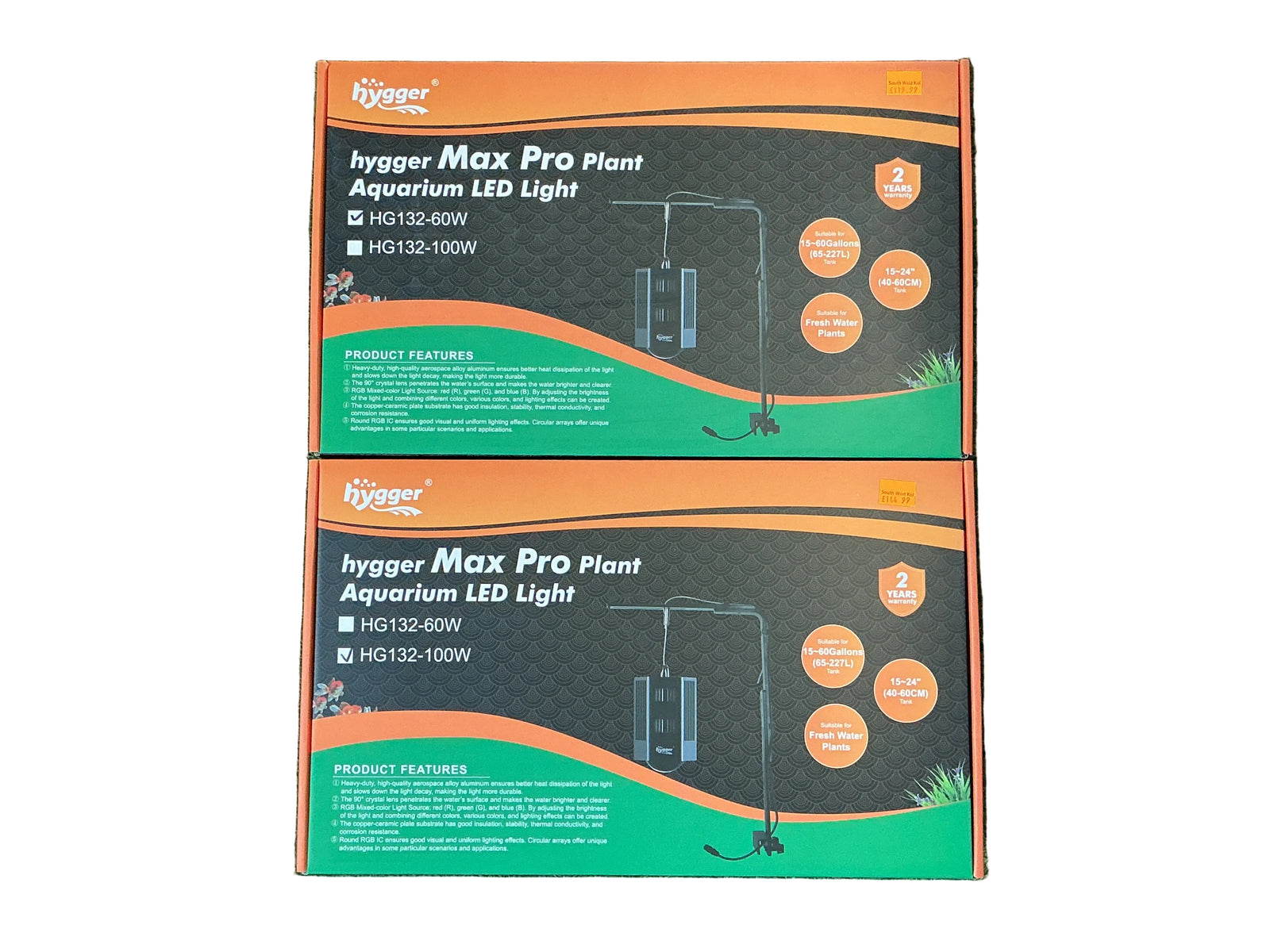 Hygger max pro plant aquarium led light