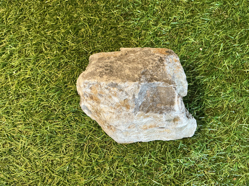 Sunk green rock