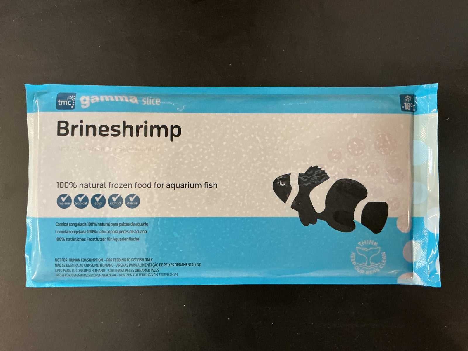 Gamma Frozen Brineshrimp 250g Slice